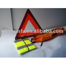 Предохранительный комплект / предупреждающий треугольник E-MARK, защитный жилет CE